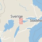 Karta som med röd fyrkant ramar in Svartån, Småbåtshamnen, Örebro, Örebro län