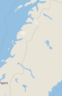 Översiktskarta som visar hela Sverige med en markör som visar ungefär var händelsen inträffat