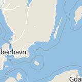 Karta som med röd fyrkant ramar in Nygatan, Ronneby, Blekinge län