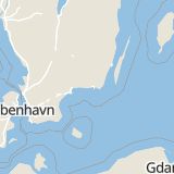 Karta som med röd fyrkant ramar in Gärestadsvägen, Ronneby, Blekinge län