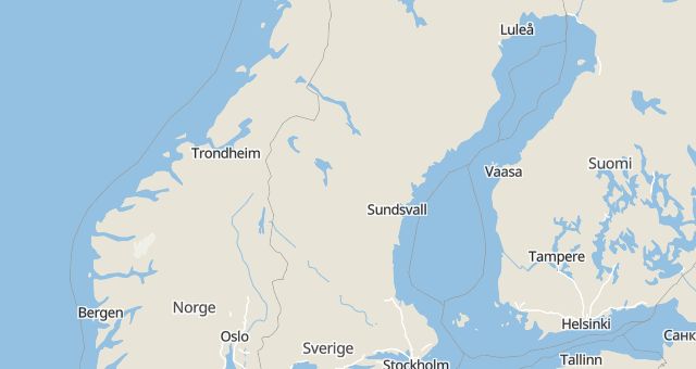 Karta som med röd fyrkant ramar in Jämtland, Östersund, Bräcke, Mälgåsen, Jämtlands län