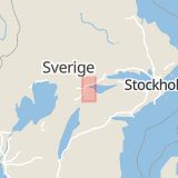 Karta som med röd fyrkant ramar in Stortorp, Örebro, Örebro län
