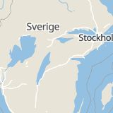 Karta som med röd fyrkant ramar in Tjällmo, Motala, Östergötlands län