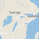 Karta som med röd fyrkant ramar in Svennevad, Hallsberg, Örebro län