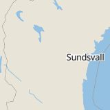 Karta som med röd fyrkant ramar in Jättesta, Kramfors Kommun, Södra Vägen, Granudden, Härnösand, Brännan, Ånge Kommun, Västernorrlands län