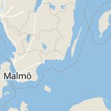 Karta som med röd fyrkant ramar in Kallingevägen, Karlskrona, Blekinge län