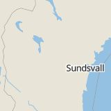 Karta som med röd fyrkant ramar in Bräcke, Jämtlands län