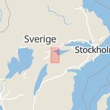 Karta som med röd fyrkant ramar in Asker, Odensbacken, Örebro, Örebro län