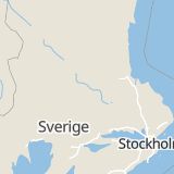 Karta som med röd fyrkant ramar in Borlänge, Hytting, Dalarnas län