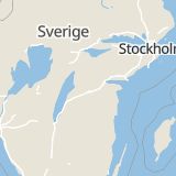 Karta som med röd fyrkant ramar in Finspång, Ljungsbro, Linköping, Östergötlands län