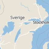 Karta som med röd fyrkant ramar in Odensbacken, Örebro län