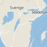 Karta som med röd fyrkant ramar in Strömsfors, Norrköping, Linköping, Kaga, Klockaretorpet, Östergötlands län