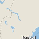 Karta som med röd fyrkant ramar in Strömsund, Jämtlands län