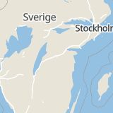 Karta som med röd fyrkant ramar in Östergötland, Norrköping, Malmslättsvägen, Linköping, Östergötlands län