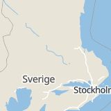 Karta som med röd fyrkant ramar in Storhagavägen, Säter, Dalarnas län