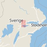 Karta som med röd fyrkant ramar in Fellingsbro, Lindesberg, Örebro län