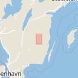Karta som med röd fyrkant ramar in Järeda, Hultsfred, Kalmar län