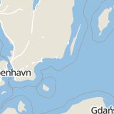 Karta som med röd fyrkant ramar in Arenavägen, Karlskrona, Blekinge län