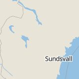 Karta som med röd fyrkant ramar in Åbacksvägen, Stugun, Ragunda, Jämtlands län