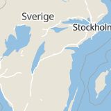 Karta som med röd fyrkant ramar in Berga Kyrka, Tinnerbäcken, Linköping, Östergötlands län