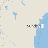 Karta som med röd fyrkant ramar in Ånge, Västernorrlands län