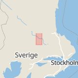 Karta som med röd fyrkant ramar in Solvarbo, Säter, Dalarnas län