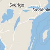 Karta som med röd fyrkant ramar in Brokind, Linköping, Östergötlands län