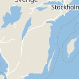 Karta som med röd fyrkant ramar in Storgatan, Gullringen, Vimmerby, Kalmar län