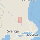 Karta som med röd fyrkant ramar in Sundborn, Falun, Dalarnas län
