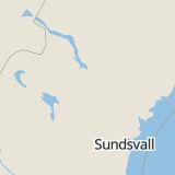 Karta som med röd fyrkant ramar in Östersund, Borgvattnet, Ragunda, Jämtlands län