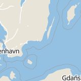 Karta som med röd fyrkant ramar in Västra Stationsvägen, Jämjö, Karlskrona, Blekinge län