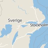 Karta som med röd fyrkant ramar in Arboga, Västmanlands län