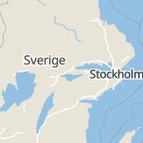 Karta som med röd fyrkant ramar in Brattberget, Arboga, Västmanlands län