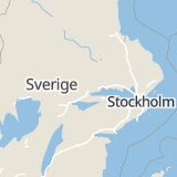 Karta som med röd fyrkant ramar in Odensvi, Köping, Västmanlands län