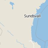 Karta som med röd fyrkant ramar in Hamravägen, Ljusdals Kommun, Ljusdal, Gävleborgs län