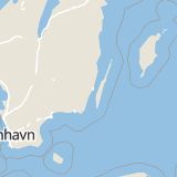 Karta som med röd fyrkant ramar in Trekanten, Mejerigatan, Kalmar, Kalmar län