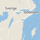 Karta som med röd fyrkant ramar in Finspångsvägen, Norrköping, Östergötlands län