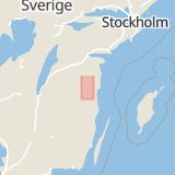 Karta som med röd fyrkant ramar in Botorp, Västervik, Kalmar län