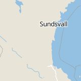 Karta som med röd fyrkant ramar in Hälsingland, Gävleborgs län