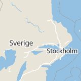 Karta som med röd fyrkant ramar in Ramnäs, Surahammar, Västmanlands län