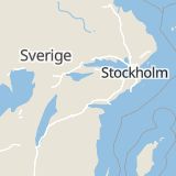 Karta som med röd fyrkant ramar in Nyköping, Bievägen, Katrineholm, Södermanlands län