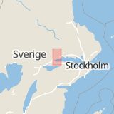 Karta som med röd fyrkant ramar in Sörstafors, Hallstahammar, Västmanlands län