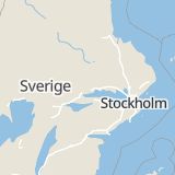 Karta som med röd fyrkant ramar in Hallstahammar, Surahammar, Västmanlands län