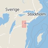 Karta som med röd fyrkant ramar in Smedby, Norrköping, Östergötlands län