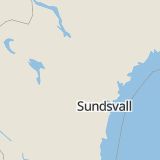 Karta som med röd fyrkant ramar in Hedeviken, Linsell, Plantvägen, Hällesjö, Bräcke, Tegefjäll, Marieby, Lockne, Östersund, Jämtlands län