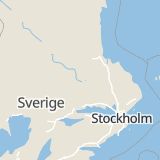 Karta som med röd fyrkant ramar in Östanbyn, Avesta, Dalarnas län