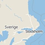 Karta som med röd fyrkant ramar in Västerbykil, Sala, Västmanlands län