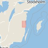 Karta som med röd fyrkant ramar in Hjorted, Västervik, Kalmar län