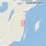 Karta som med röd fyrkant ramar in Ankarsrum, Västervik, Kalmar län