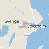 Karta som med röd fyrkant ramar in Södermanlands Län, Tumbo, Strängnäs, Arboga, Jönköpings län, Södermanlands län